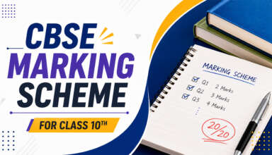 CBSE Marking Scheme for Class 10th