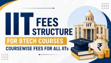 IIT Fees Structure for BTech Courses Coursewise Fees for All IITs