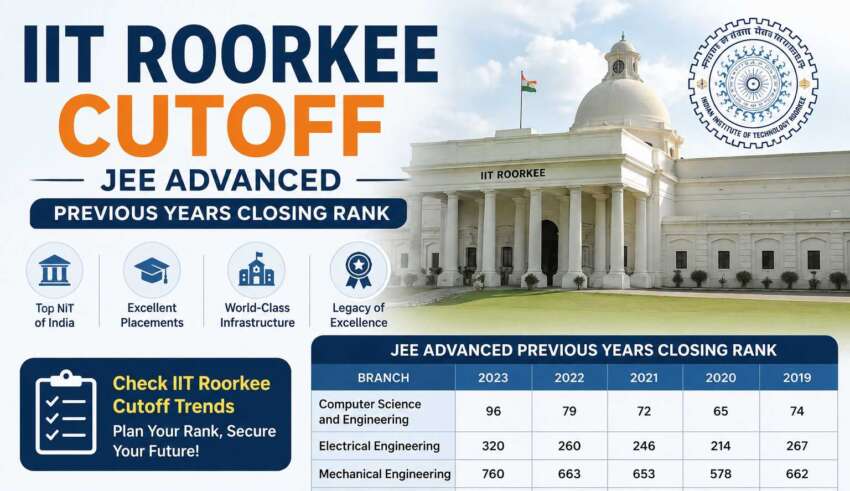 IIT Roorkee JEE Advanced Cutoff 2026