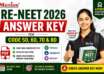 RE NEET Answer Key 2026 PDF