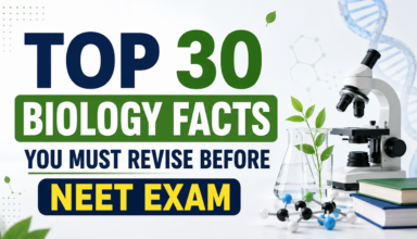 Top 30 Biology Facts You Must Revise Before NEET Exam