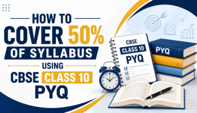 How to Cover 50% of Syllabus Using CBSE Class 10 PYQ